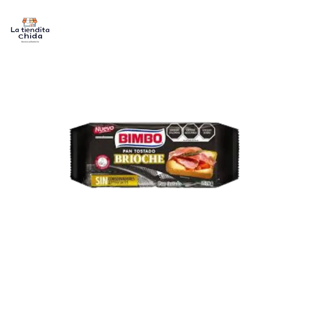 [7500810016787] Pan tostado bimbo brioche 210g