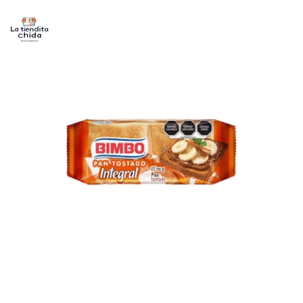 [7501030491668] Pan tostado bimbo integral 250g