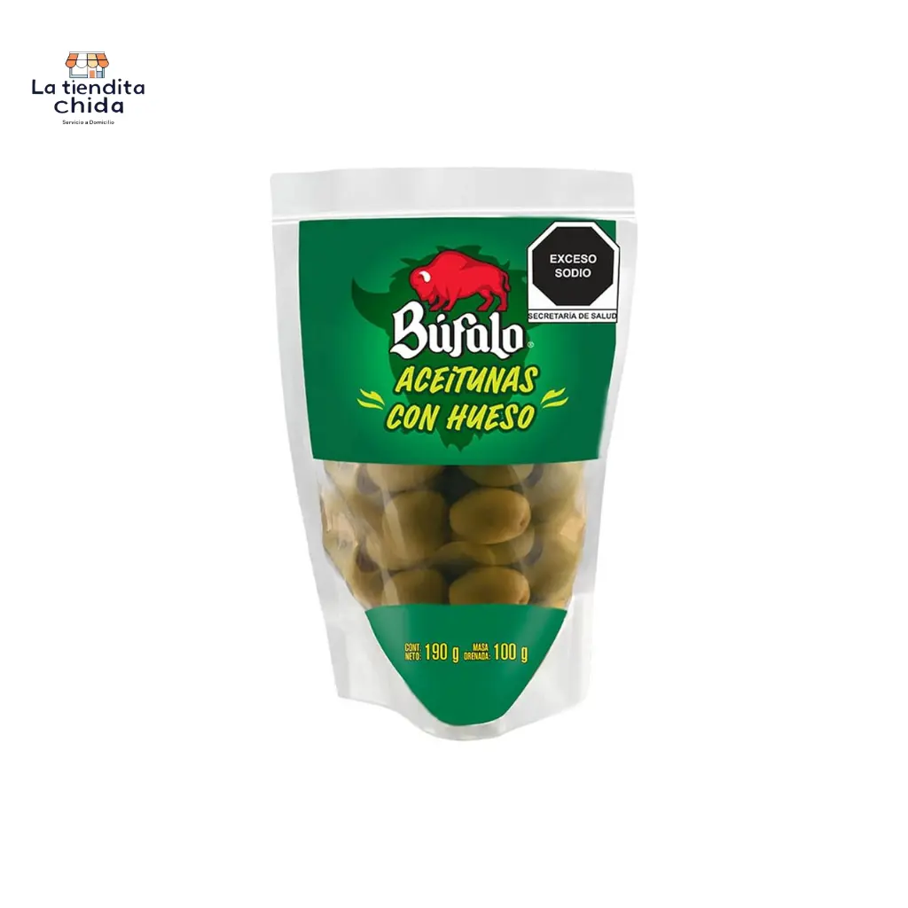 Aceitunas con hueso Bufalo