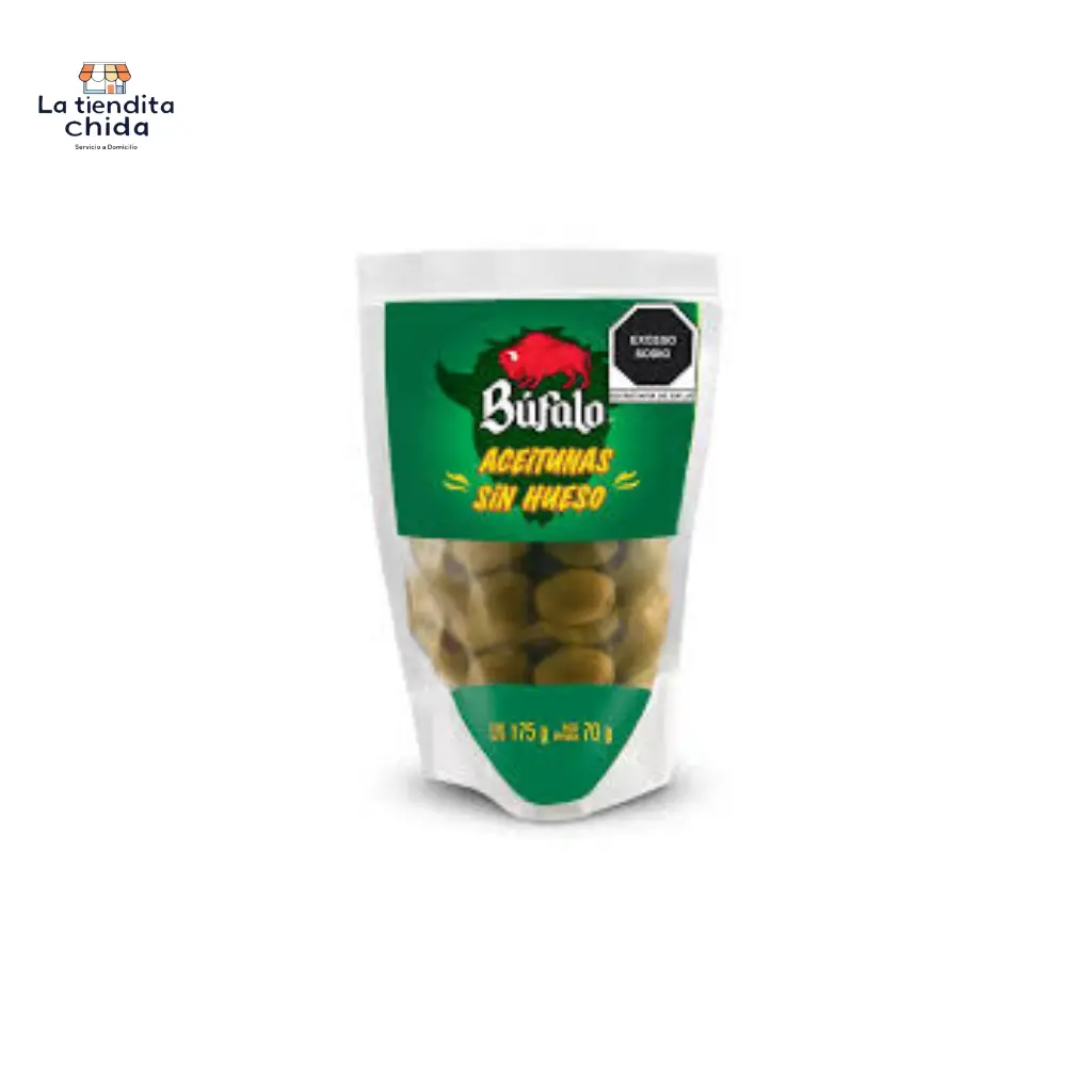 Aceitunas sin hueso Bufalo