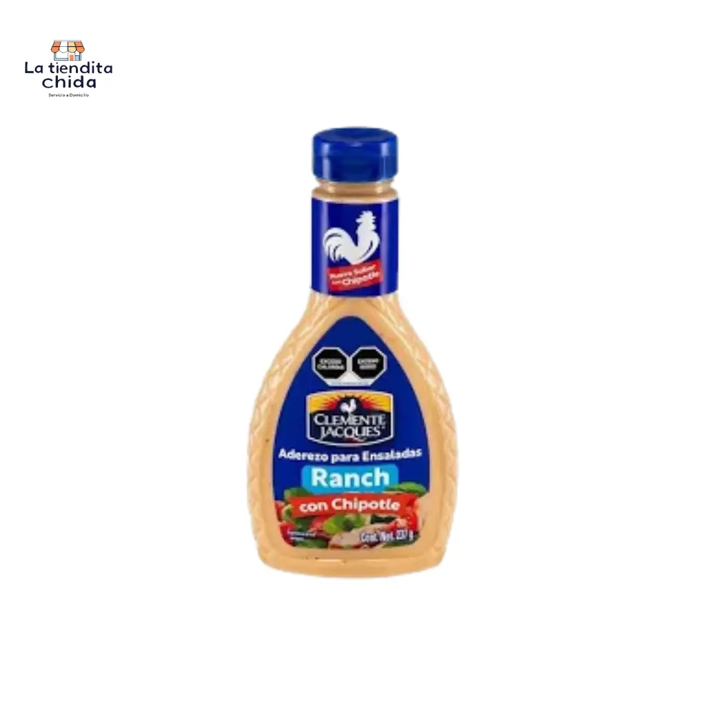 Aderezo Ranch chipotle clemente 237g