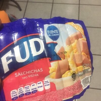 Fud salchicha viena 266g