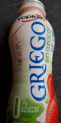 Yoplait griego sin azucar fresa 220g